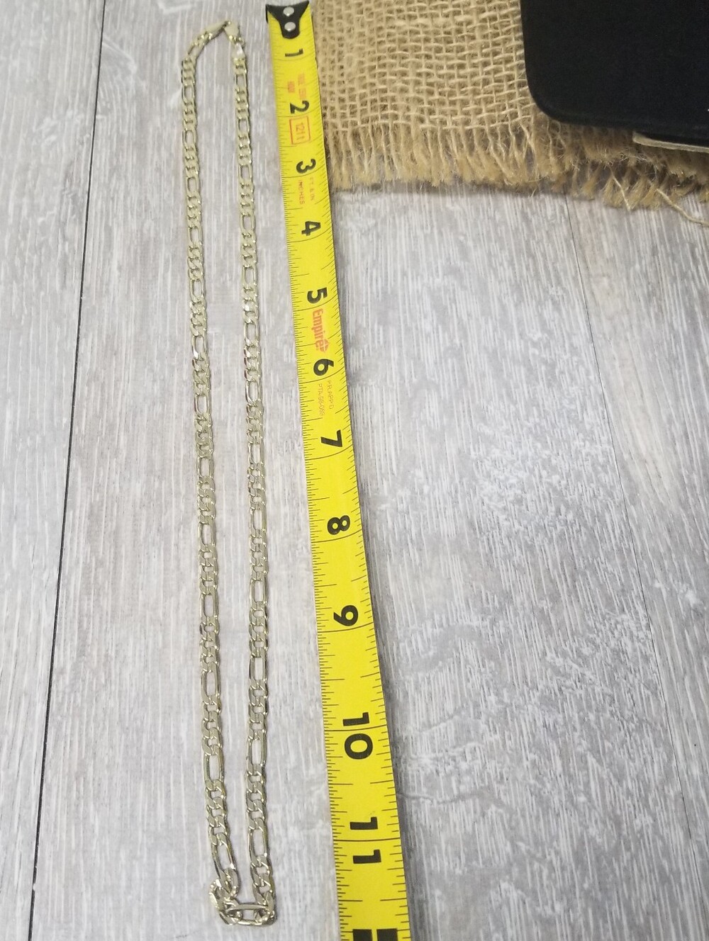 Goldtone Figaro Style Chain - Picture 5 of 8